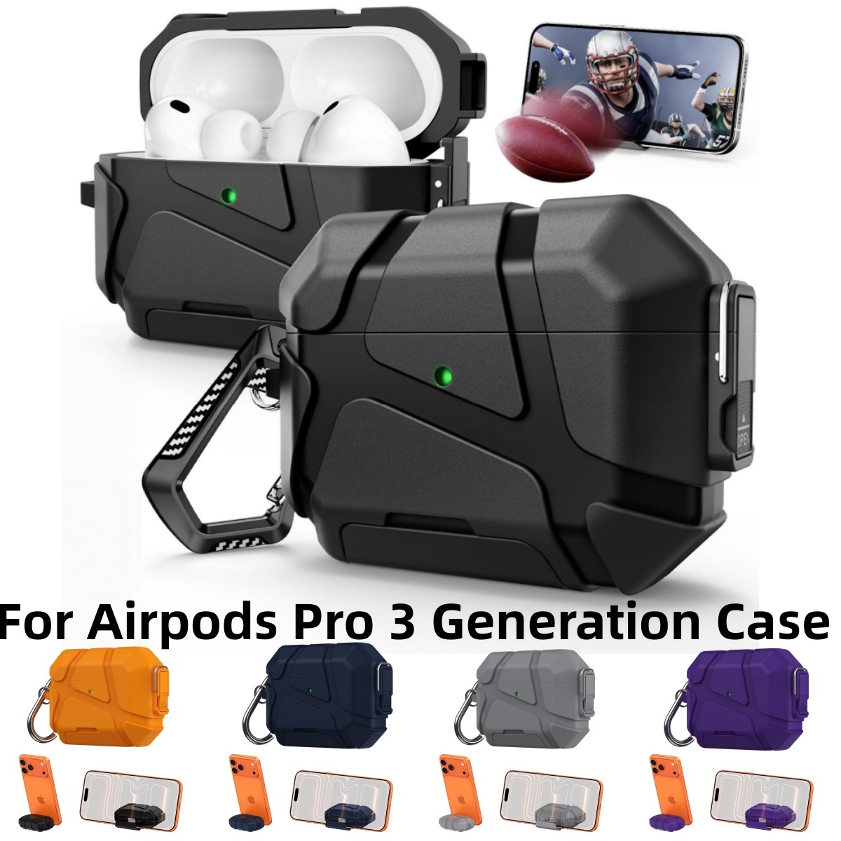 AirPods Pro3用安全ロックケース、電話スタンドデザ - Anker Speaker Soundcore Boom 2 のレビューと価格