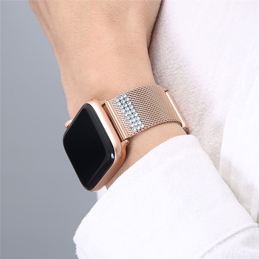 Apple Watch用バンド。12、11、10、42mm、 - Mesh Coil Strip のレビューと価格