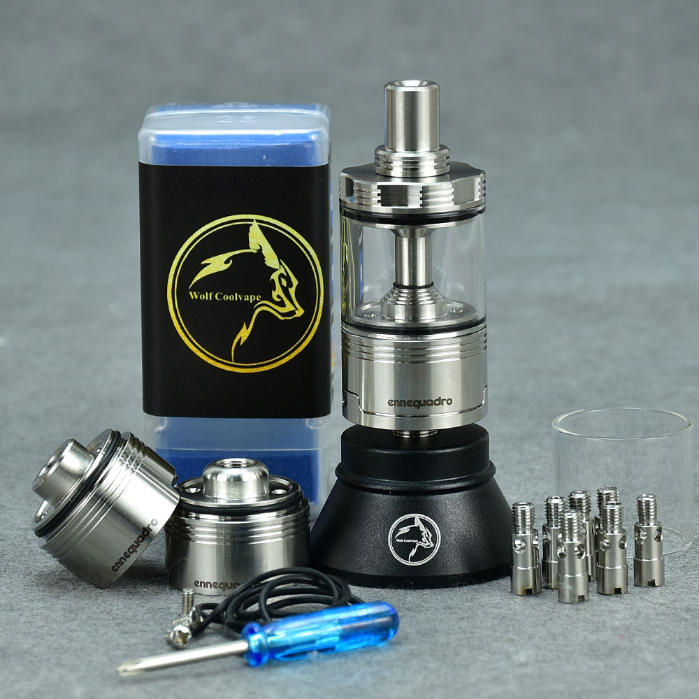 Wolfcoolvape Moka mtl RTA 再構築可 - Vaping Air のレビューと価格