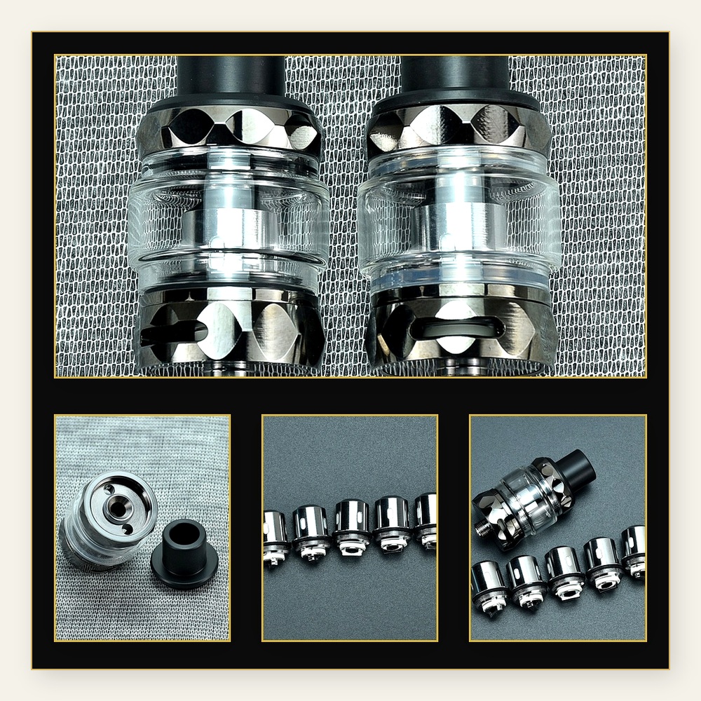 WolfCoolvape サブオームタンクキット - 80W - Accessories For Vaping のレビューと価格