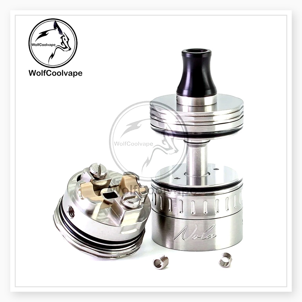 Wolfcool Vape NOLA RTA 22mm シル - Vaping Air のレビューと価格